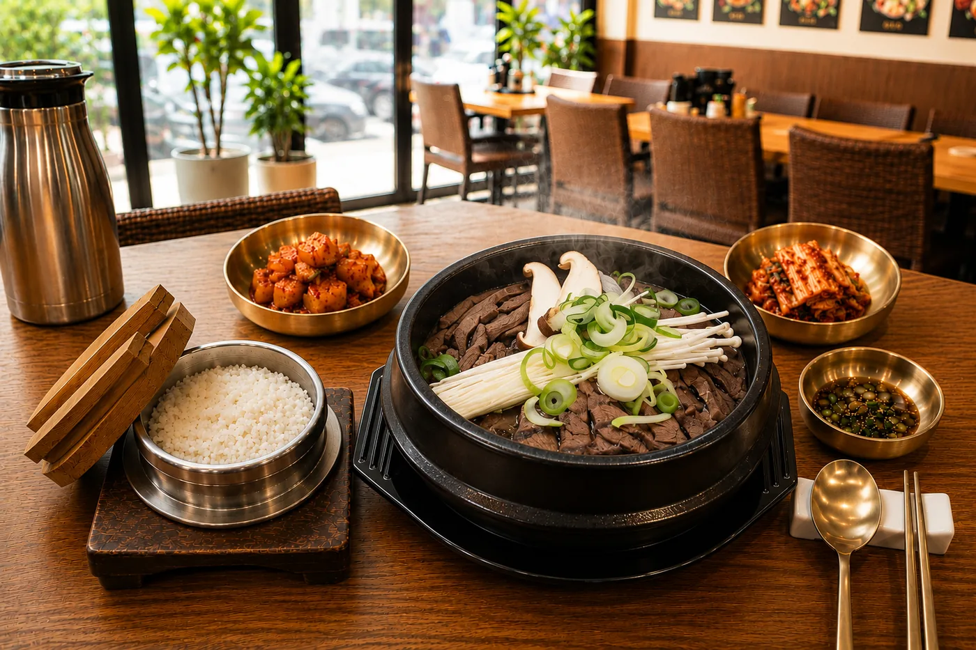 담백한 사태곰탕